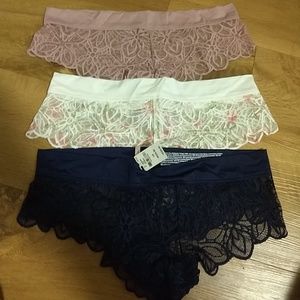 Extra low rise cheekster set 3